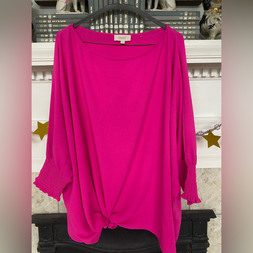 Drape Pink Women's Top